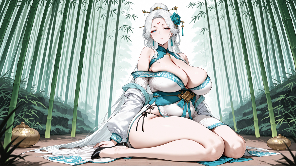 古风仙子壁纸-pixiv插画-作品交流服务