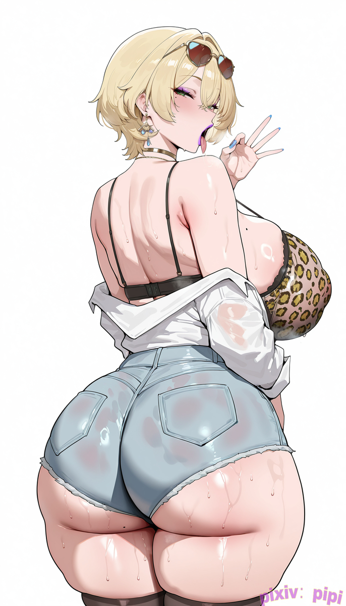 豹纹辣妹-pixiv插画-作品交流服务