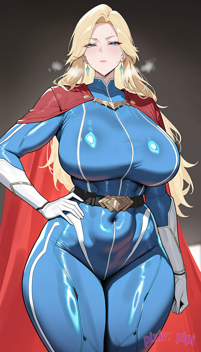 女超人-pixiv插画-作品交流服务