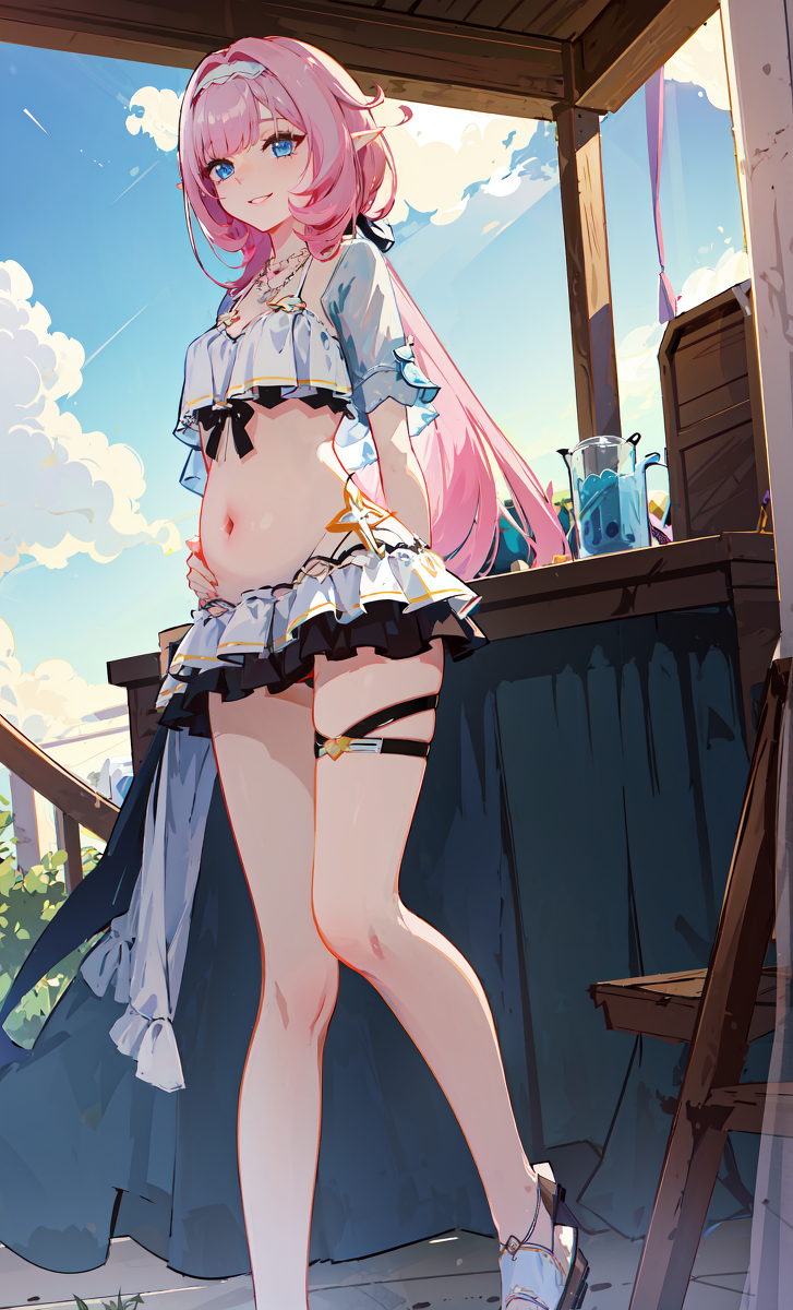 图片[5]-【崩壊3rd】妊娠したエリシア-pixiv插画-作品交流服务