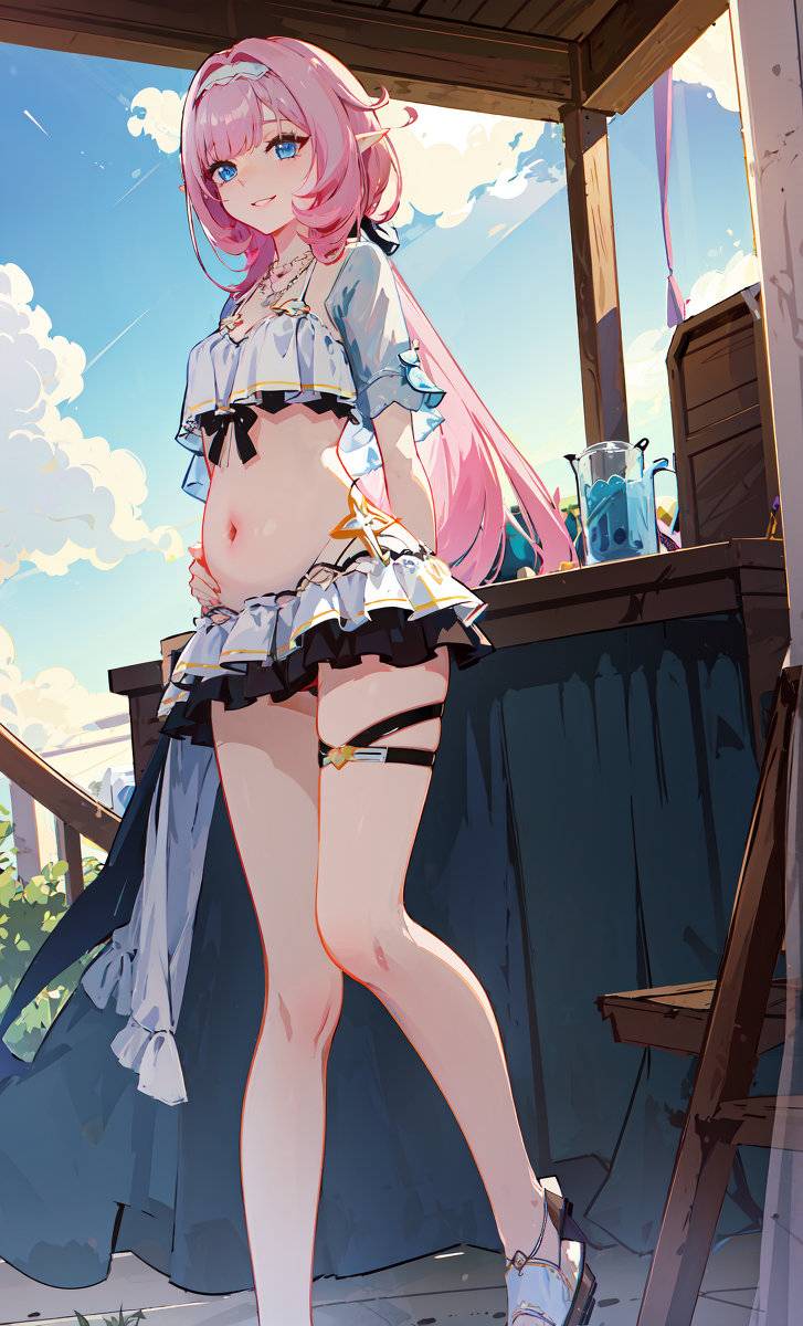 图片[5]-【崩壊3rd】妊娠したエリシア-pixiv插画-作品交流服务