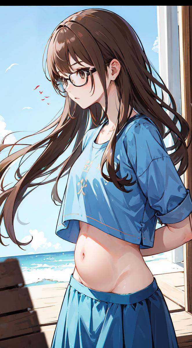 明らかに妊娠してのJK-pixiv插画-作品交流服务