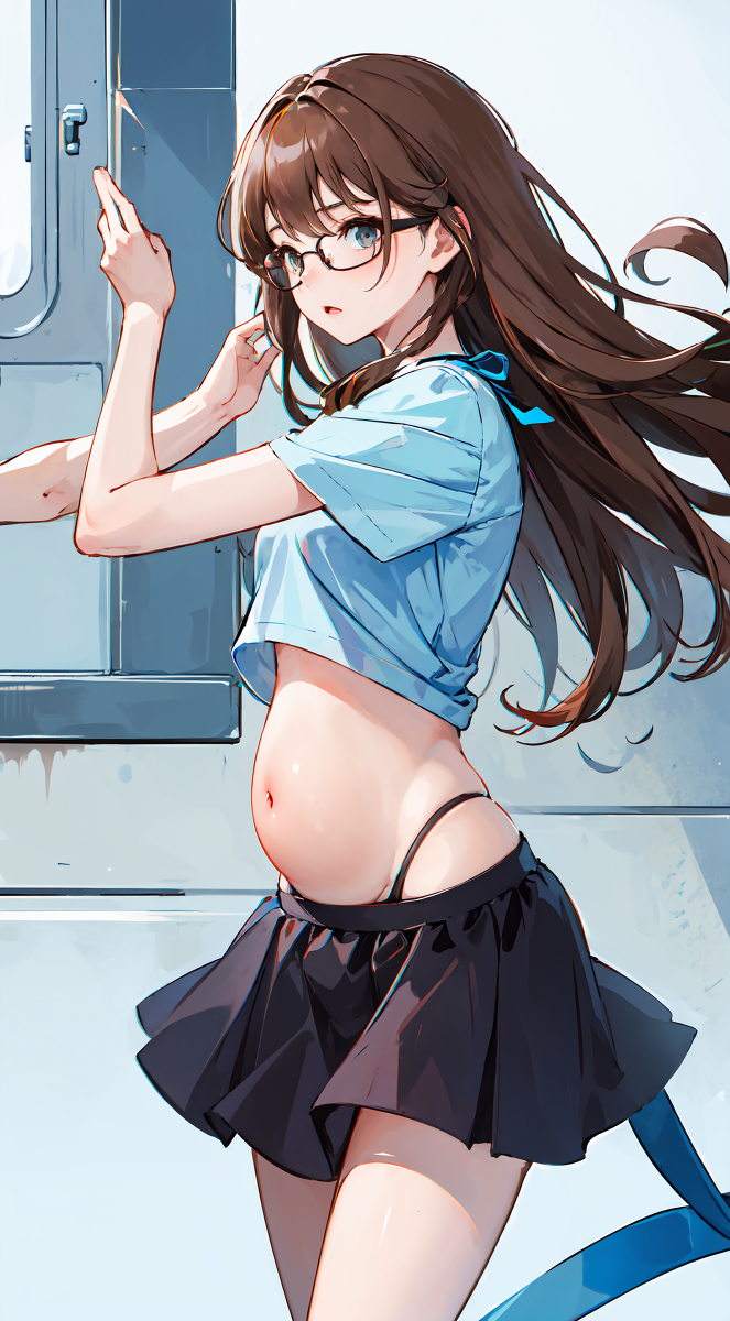 妊娠したの高校の優等生~-pixiv插画-作品交流服务