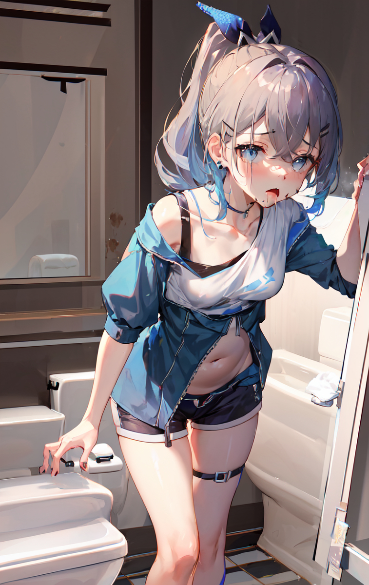 图片[11]-【妊娠反応付】妊娠1か月の銀狼ちゃん-pixiv插画-作品交流服务