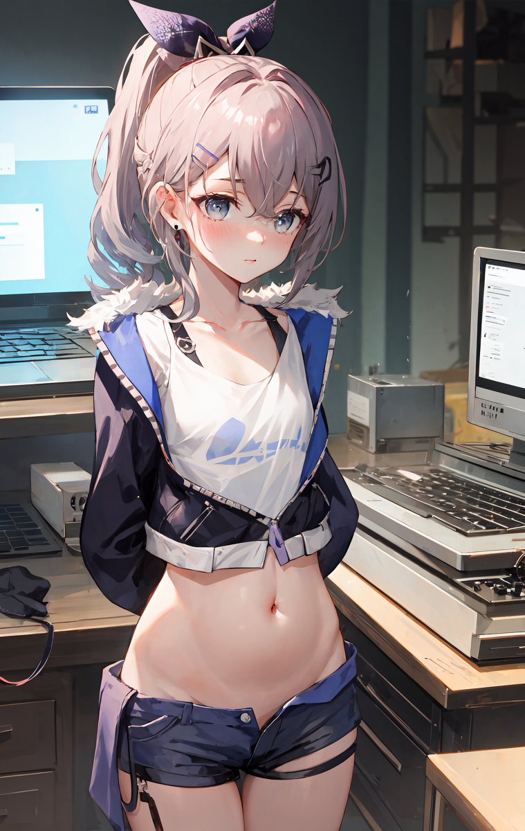 图片[6]-【妊娠反応付】妊娠1か月の銀狼ちゃん-pixiv插画-作品交流服务