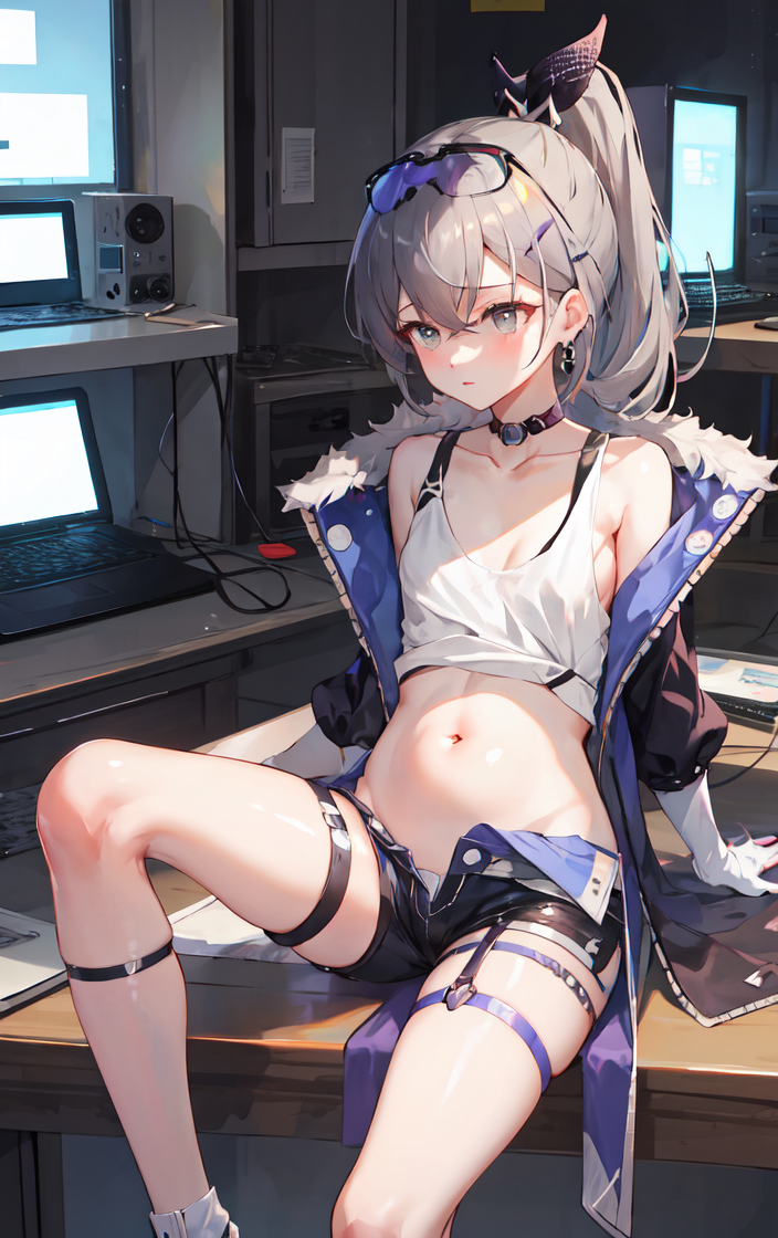 妊娠初期の銀狼ちゃん-pixiv插画-作品交流服务