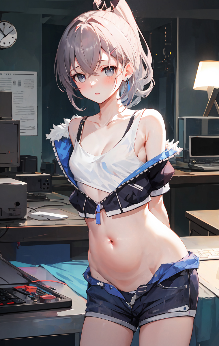 图片[7]-妊娠初期の銀狼ちゃん-pixiv插画-作品交流服务