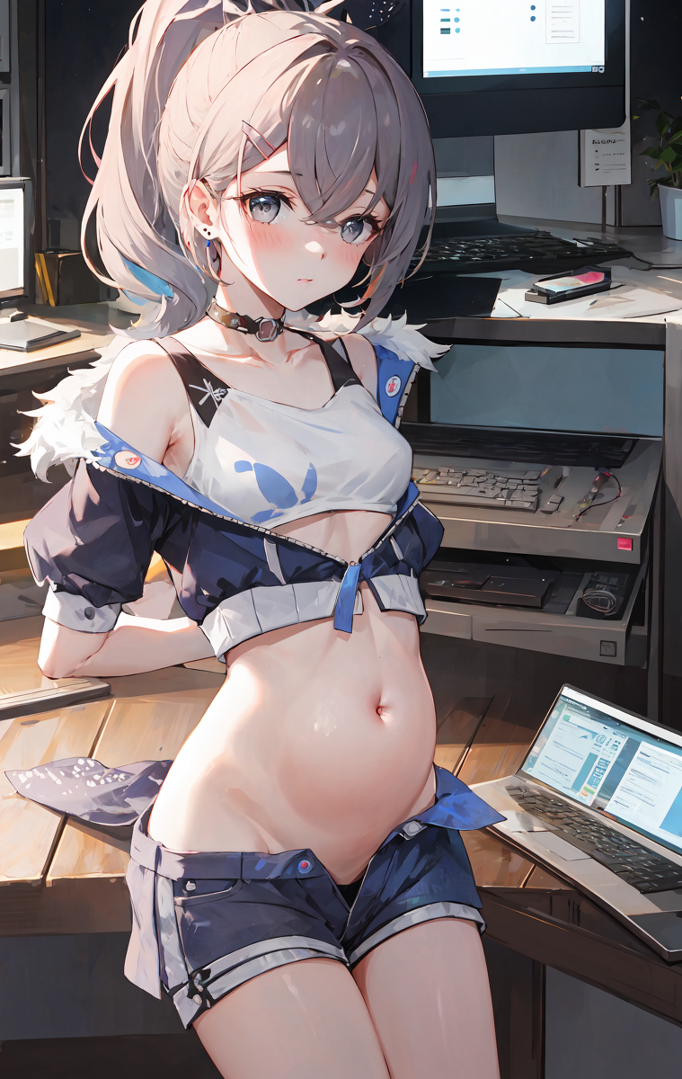 图片[8]-妊娠初期の銀狼ちゃん-pixiv插画-作品交流服务