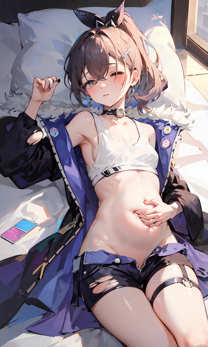 图片[6]-いつも眠いの妊婦銀狼-pixiv插画-作品交流服务