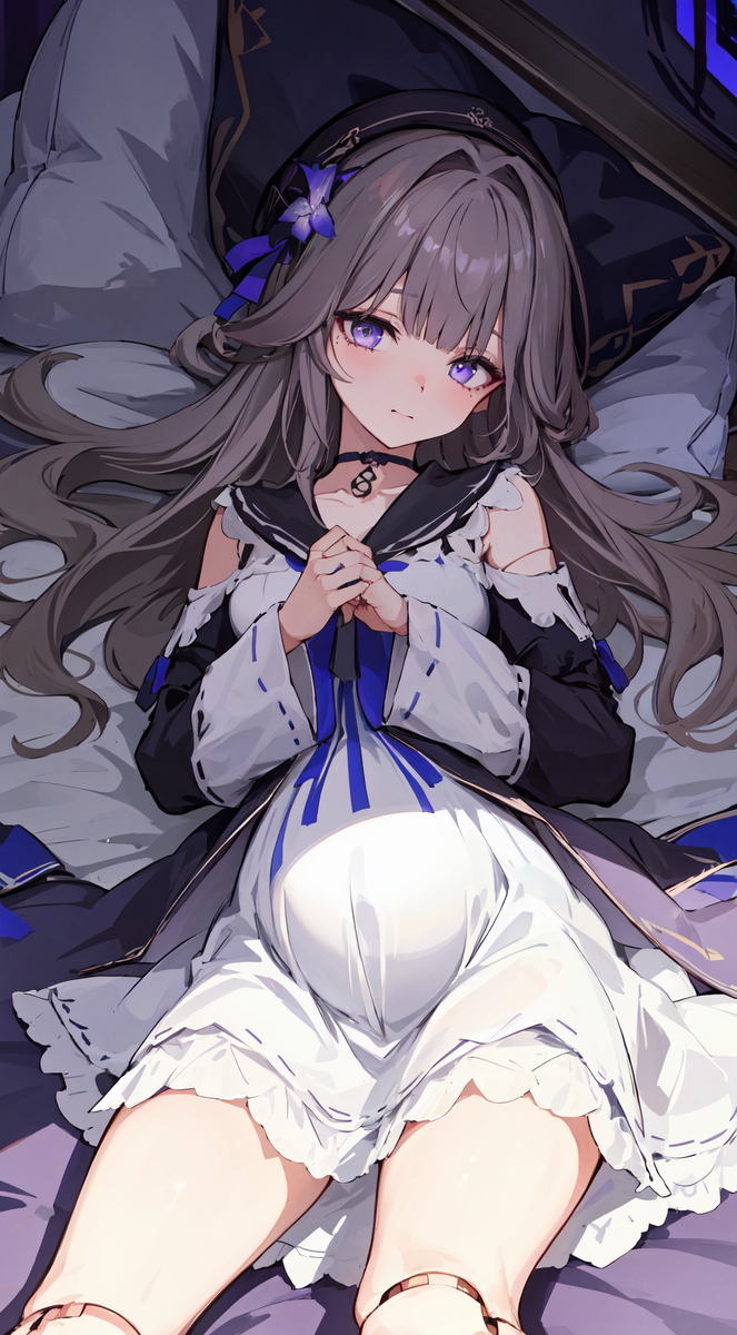 图片[5]-妊娠人形ヘルタの寝る~-pixiv插画-作品交流服务