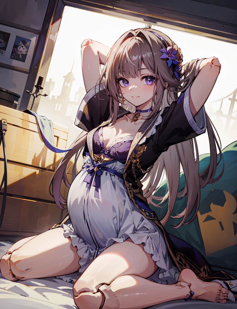 图片[6]-妊娠人形ヘルタ/怀孕人偶黑塔-pixiv插画-作品交流服务