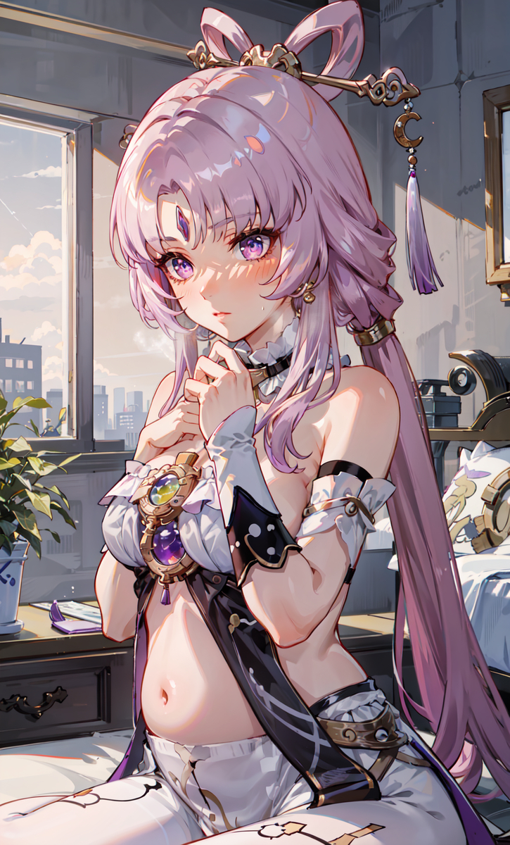 妊婦符玄-pixiv插画-作品交流服务