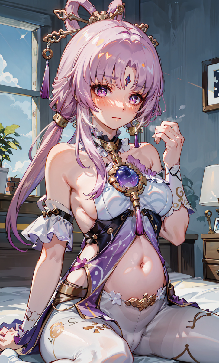 妊婦符玄-pixiv插画-作品交流服务