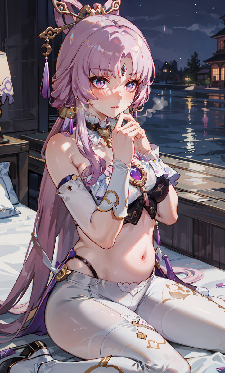 妊婦符玄-pixiv插画-作品交流服务