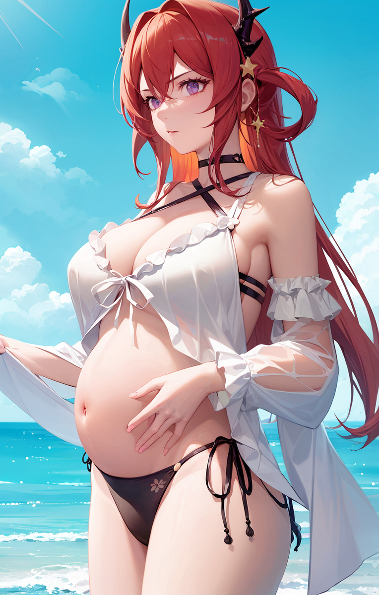 妊娠したのスルト/怀孕了的史尔特尔-pixiv插画-作品交流服务