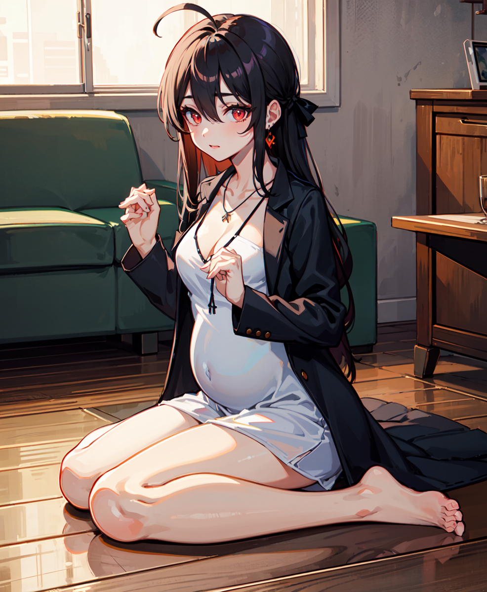 图片[6]-【妊婦JKの自撮】-pixiv插画-作品交流服务