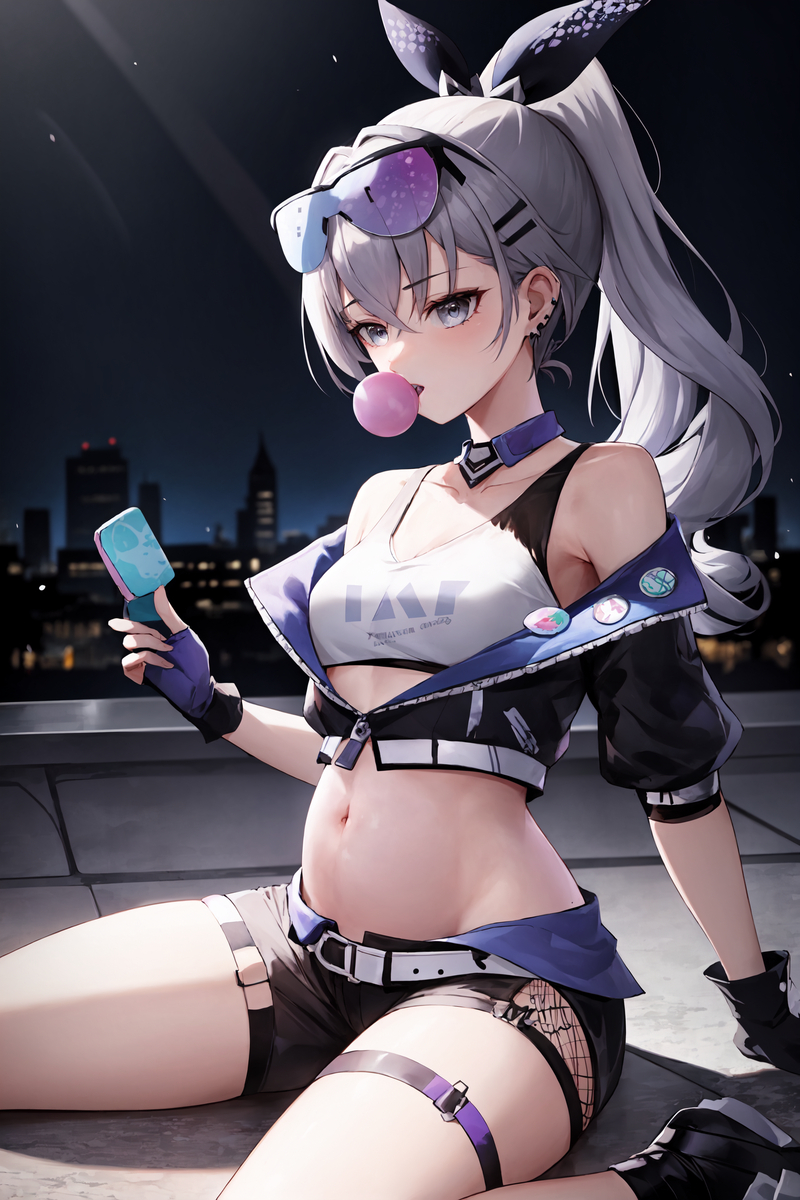 妊娠したの銀狼ちゃん#5-pixiv插画-作品交流服务