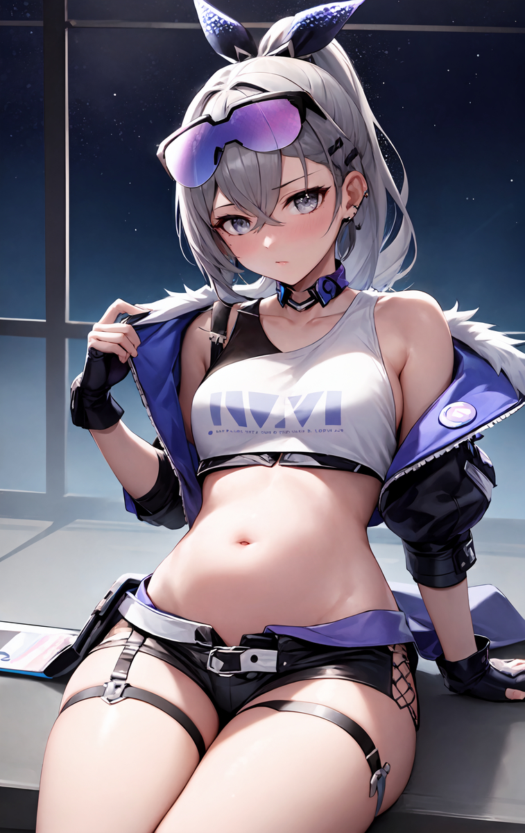 妊娠したの銀狼ちゃん#5-pixiv插画-作品交流服务