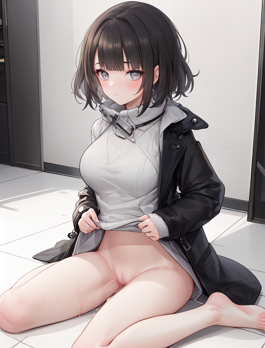 服をめくる/掀起衣服-pixiv插画-作品交流服务