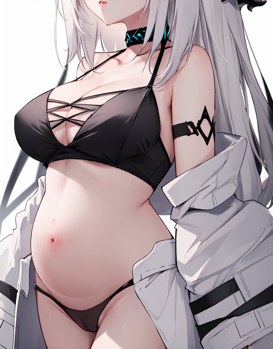 妊の絵: 生命開花の輪郭-pixiv插画-作品交流服务