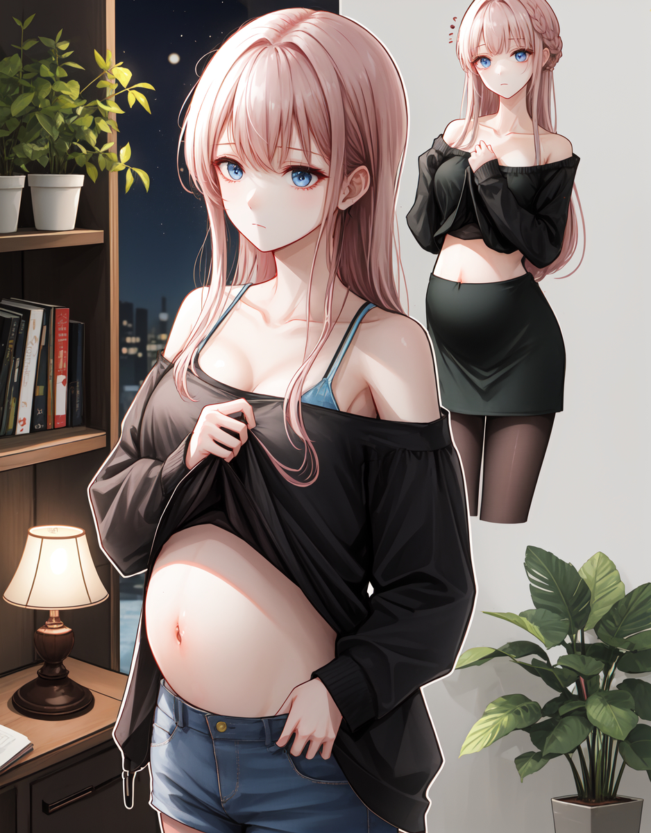 胎内で育まれる新たな命-pixiv插画-作品交流服务