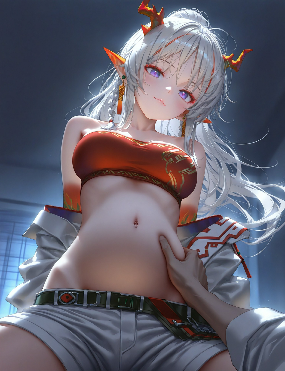 妊婦ニェンちゃんもちもち-pixiv插画-作品交流服务