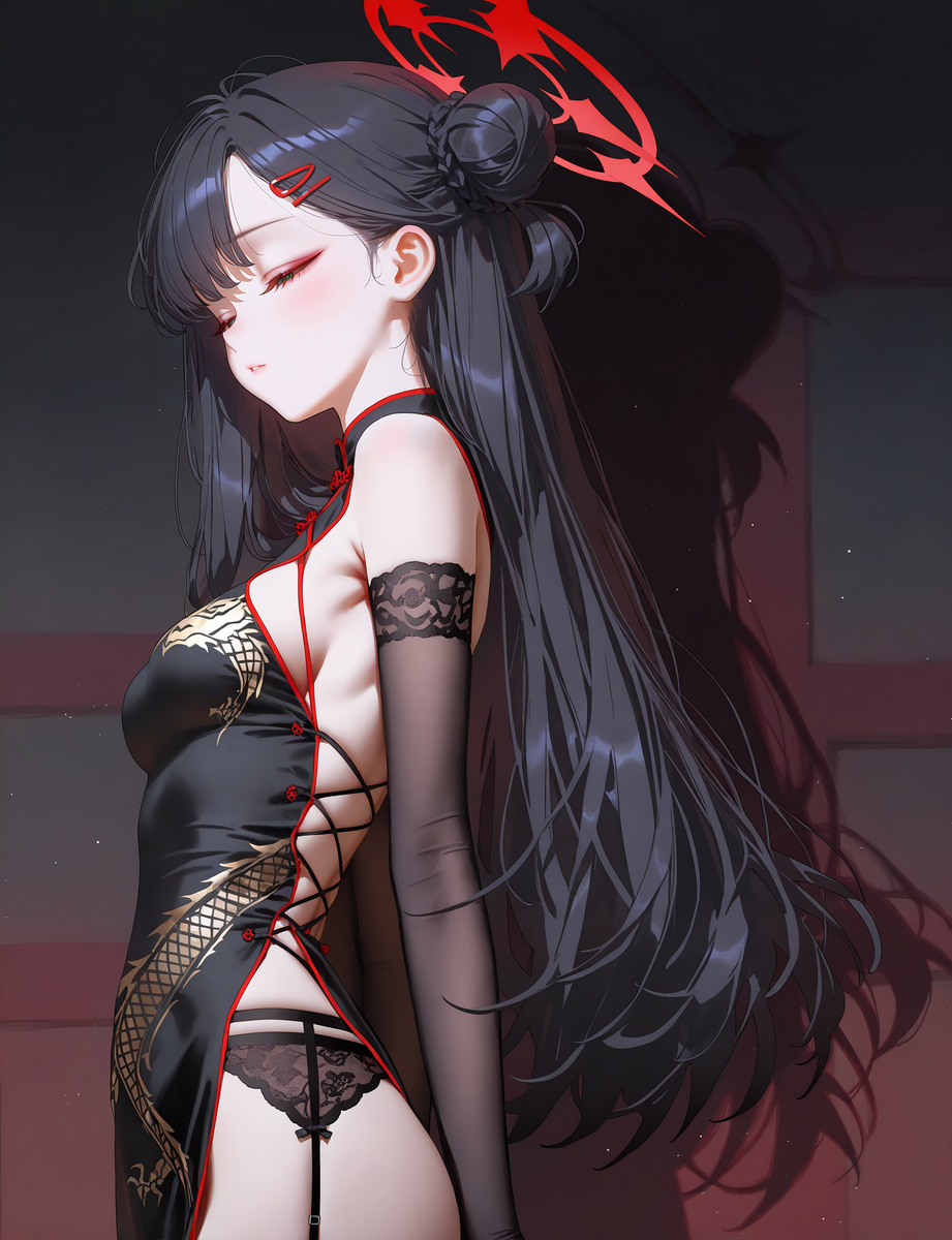 紅黒の色彩 - 滴る艶麗！/红黑色调 - 欲动溢流！-pixiv插画-作品交流服务