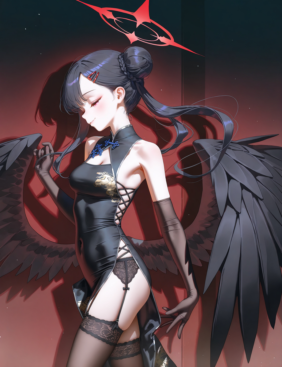 紅黒の色彩 - 滴る艶麗！/红黑色调 - 欲动溢流！-pixiv插画-作品交流服务