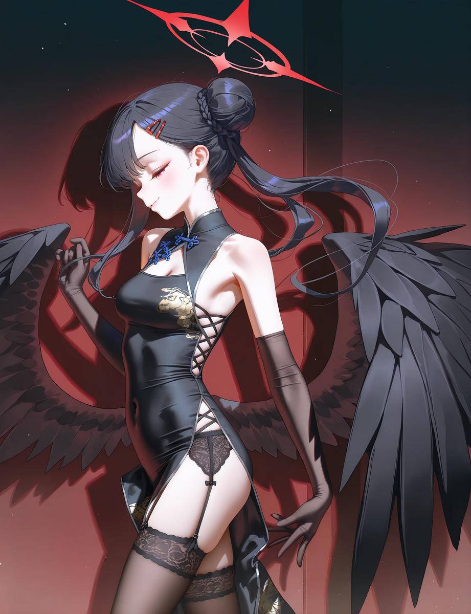 紅黒の色彩 - 滴る艶麗！/红黑色调 - 欲动溢流！-pixiv插画-作品交流服务
