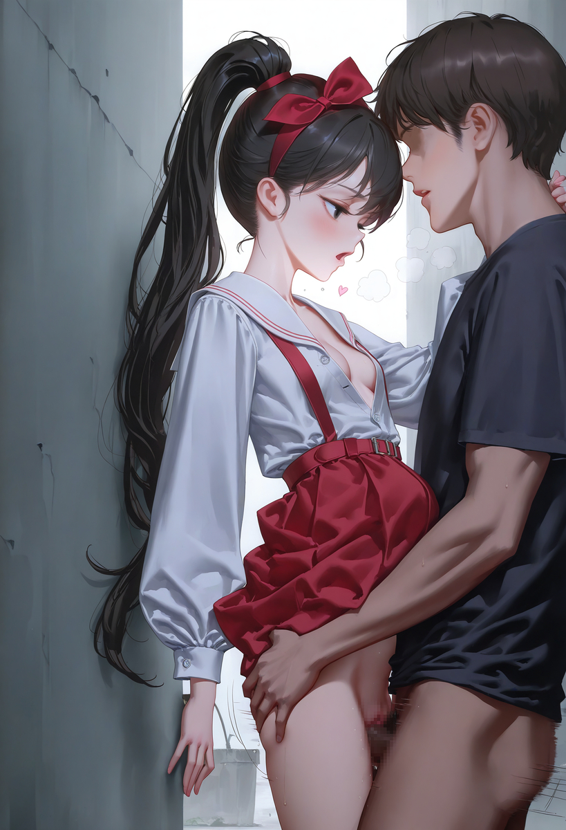 ルイルイと路地裏-pixiv插画-作品交流服务