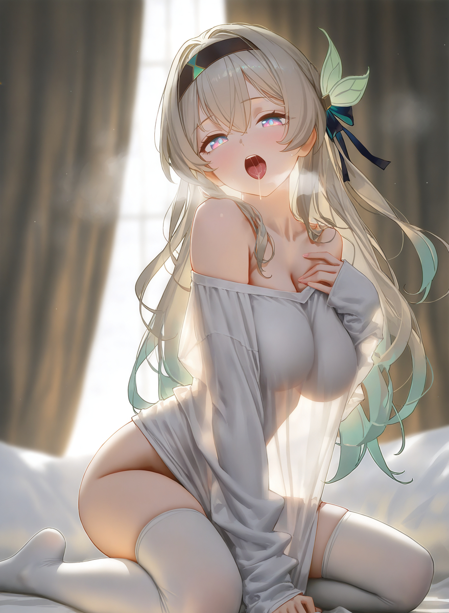 为啥还不开空调？🥵/どうしてまだエアコンをつけないの？🥵-pixiv插画-作品交流服务