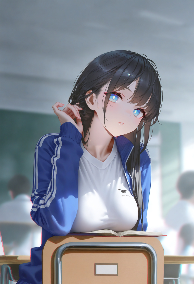 图片[6]-教室と彼女 #1-pixiv插画-作品交流服务