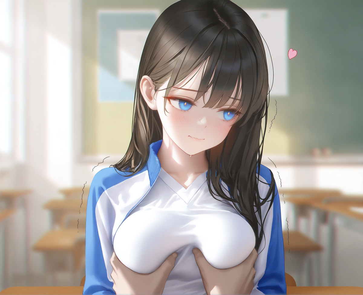 图片[9]-教室と彼女 #1-pixiv插画-作品交流服务