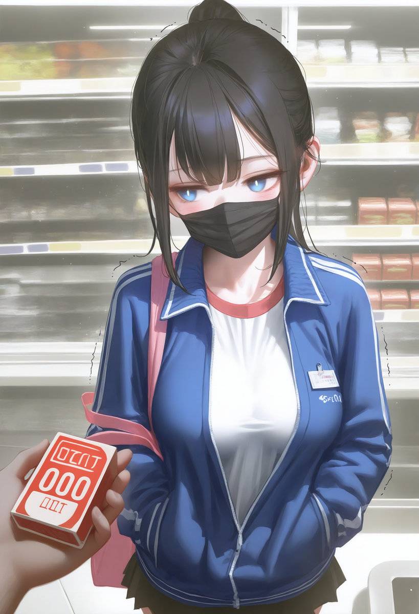 放課後の女子高生と買ったもの/放学的女高生与要买的东西-pixiv插画-作品交流服务