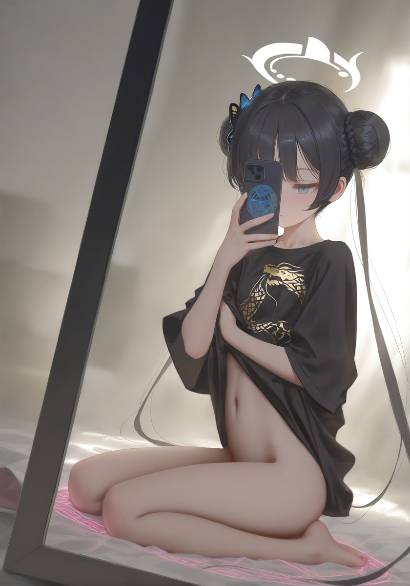 Selfie-pixiv插画-作品交流服务