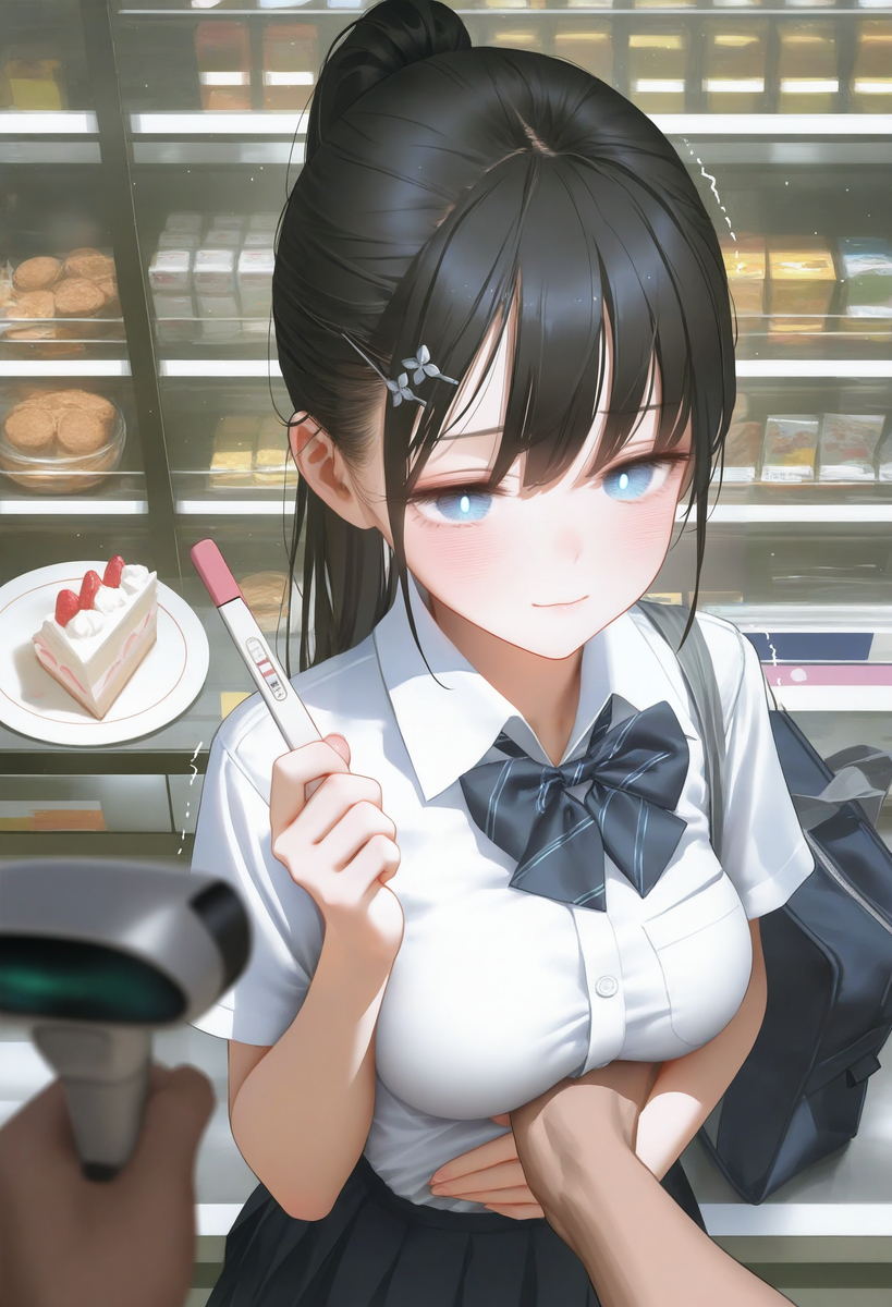 放課後の妊婦女子高生と買ったもの-pixiv插画-作品交流服务