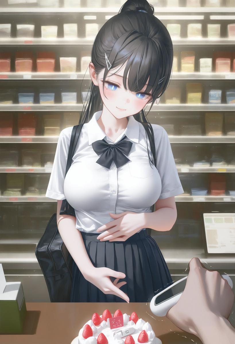 放課後の妊婦女子高生と買ったもの-pixiv插画-作品交流服务