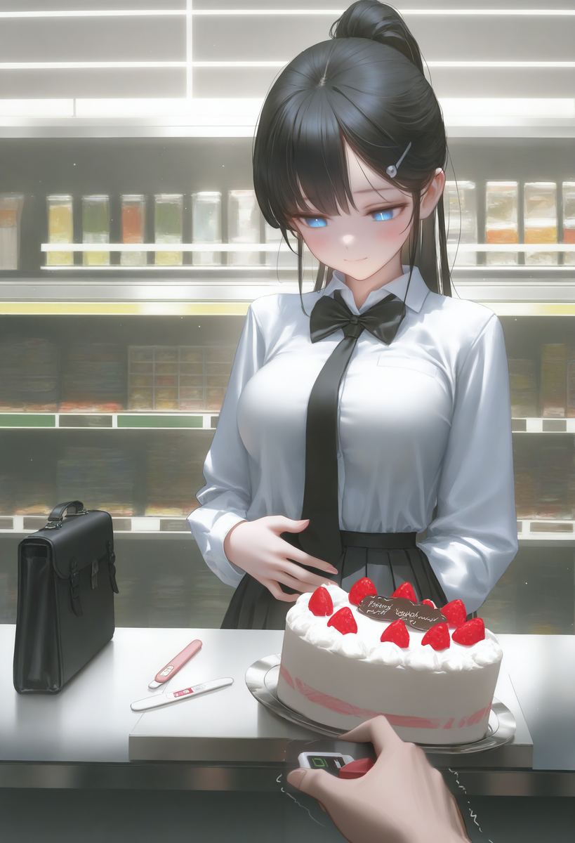 放課後の妊婦女子高生と買ったもの-pixiv插画-作品交流服务