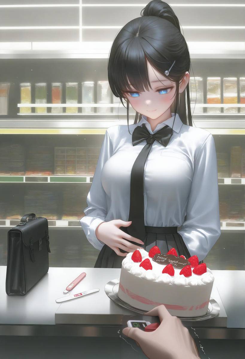 放課後の妊婦女子高生と買ったもの-pixiv插画-作品交流服务