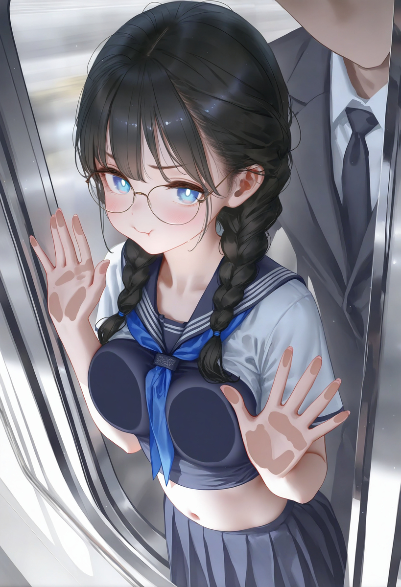 图片[5]-「満員電車」|真拥挤呀-pixiv插画-作品交流服务