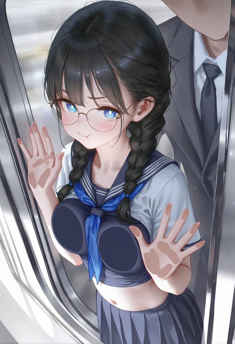 图片[5]-「満員電車」|真拥挤呀-pixiv插画-作品交流服务
