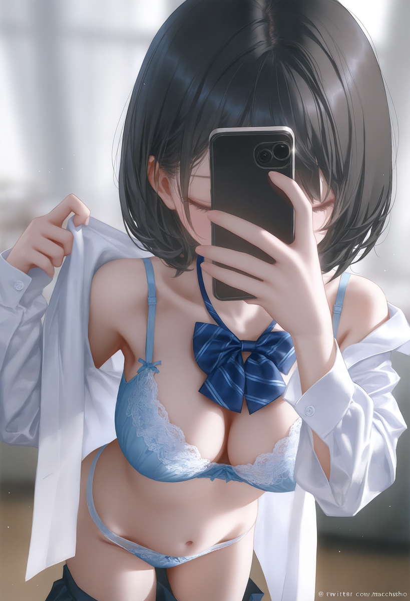 彼女たちの自撮り写真-pixiv插画-作品交流服务