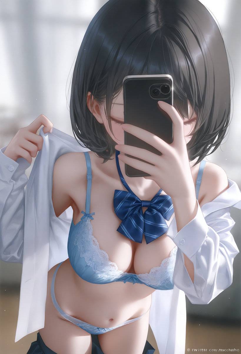 彼女たちの自撮り写真-pixiv插画-作品交流服务