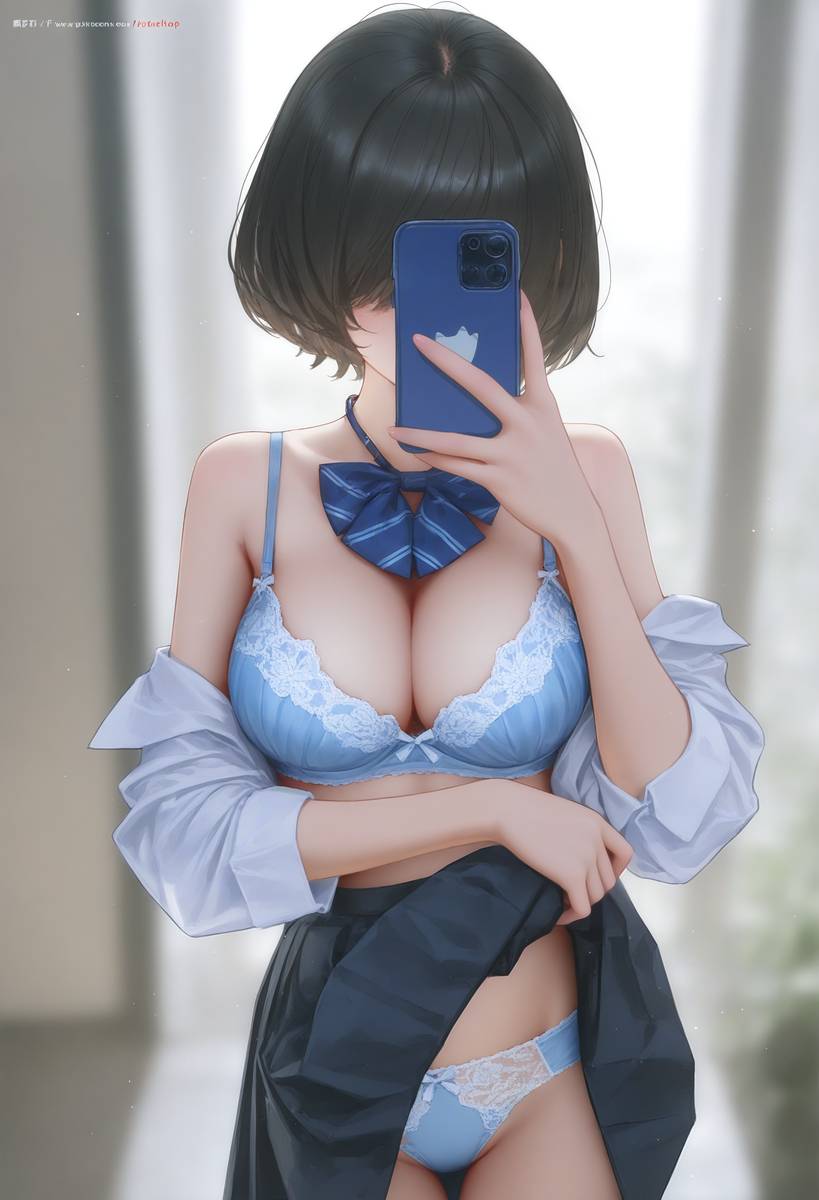 彼女たちの自撮り写真-pixiv插画-作品交流服务