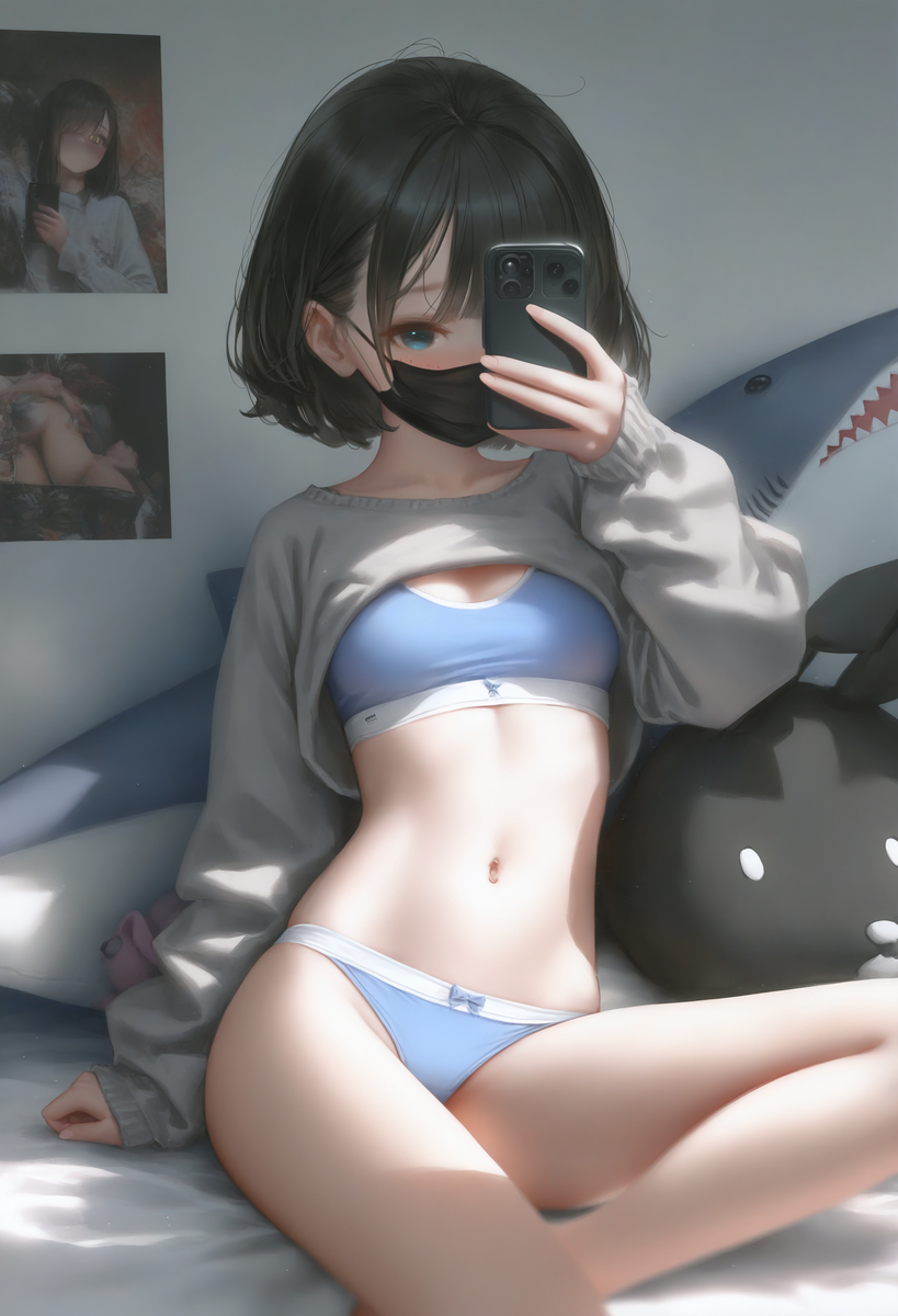 图片[9]-彼女たちの自撮り写真-pixiv插画-作品交流服务