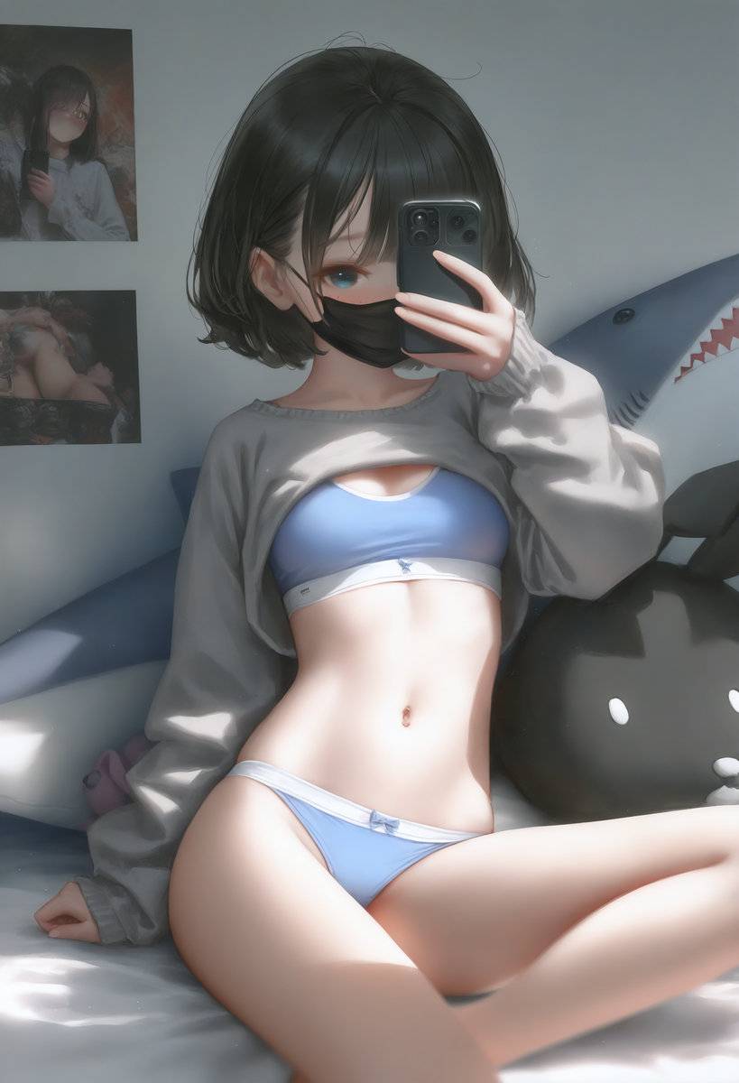 图片[9]-彼女たちの自撮り写真-pixiv插画-作品交流服务