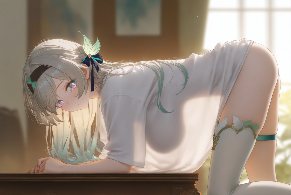 俯いて-pixiv插画-作品交流服务