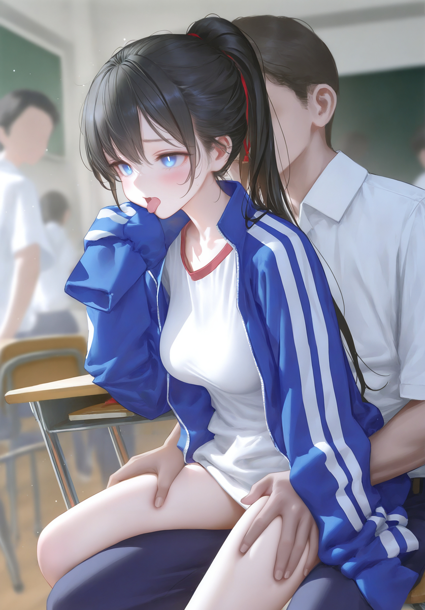 「休み時間の戯れ」-pixiv插画-作品交流服务