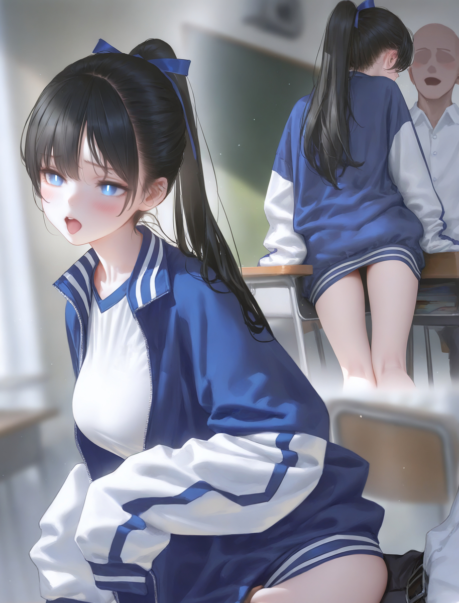 图片[5]-「休み時間の戯れ」-pixiv插画-作品交流服务