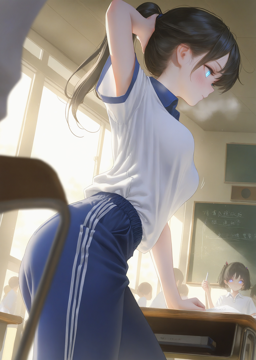 图片[5]-彼女とノーブラ登校/她与无内衣登校-pixiv插画-作品交流服务